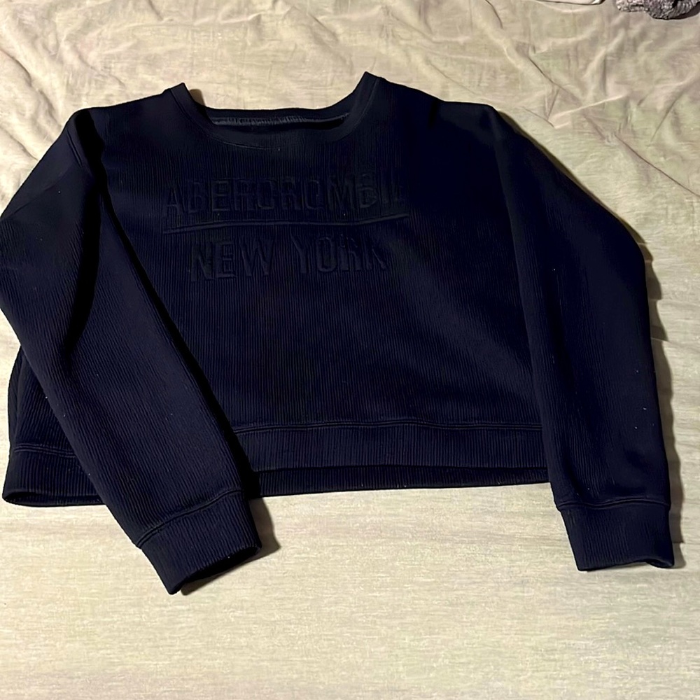 Abercrombie & Fitch Sweatshirt Navy Blue